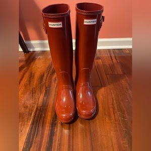 Hunter Rain boots (tall)